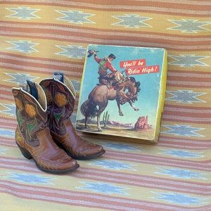 Vintage ACME Boots with Original Box